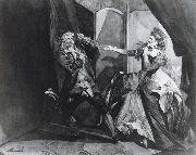 Henry Fuseli, David Garrick and Hannah Pritchard as Macbeth and Lady Macbeth after the Murder of Duncan
